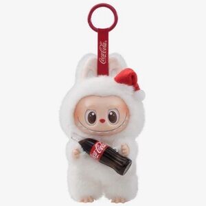 🥤Pop Mart Labubu Coca-Cola Plush Character Keychain in Box
